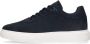 Manfield Heren Blauwe nubuck sneakers - Thumbnail 2