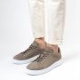 Manfield Heren Taupe nubuck sneakers - Thumbnail 2