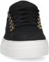 Manfield Heren Zwarte nubuck sneakers - Thumbnail 1