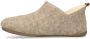 Manfield Dames Beige pantoffels - Thumbnail 2