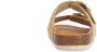 Manfield Dames Beige raffia slippers - Thumbnail 4