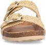 Manfield Dames Beige raffia slippers - Thumbnail 5