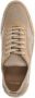 Manfield Heren Beige knit fabric sneakers - Thumbnail 4