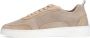 Manfield Heren Beige knit fabric sneakers - Thumbnail 5