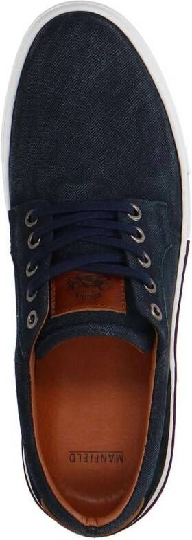 Manfield sneakers blauw