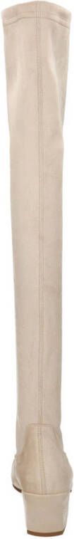 Manfield stretch laarzen beige