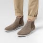 Manfield Heren Taupe suède chelsea boots - Thumbnail 2