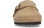 Manfield Heren Beige suède slip ons - Thumbnail 4