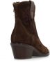 Manfield Dames Bruine suède cowboy laarsjes - Thumbnail 2