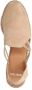 Manfield Dames Beige suède sleehakken - Thumbnail 3