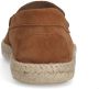 Manfield Heren Cognac suède espadrilles - Thumbnail 4