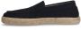 Manfield suède espadrilles donkerblauw - Thumbnail 5