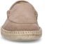 Manfield Heren Taupe suède espadrilles - Thumbnail 3