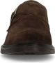 Manfield Heren Donkerbruine suède gespschoenen - Thumbnail 2