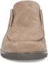 Manfield suède hoge loafers taupe - Thumbnail 3