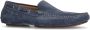 Manfield Heren Blauwe suède loafers - Thumbnail 5