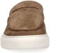 Manfield Heren Taupe suède loafers met sportieve zool - Thumbnail 3
