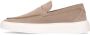 Manfield Heren Beige suède loafers met sportieve zool - Thumbnail 3