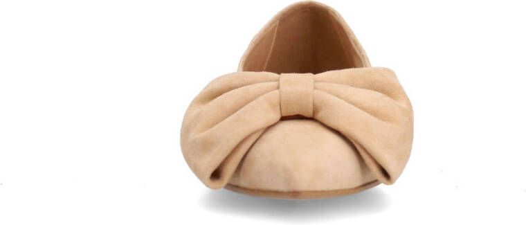 Manfield suède loafers beige
