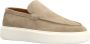 Manfield Heren Beige suède loafers - Thumbnail 4
