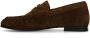 Manfield Dames Bruine suède loafers - Thumbnail 4