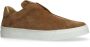 Manfield Dames Cognac suède loafers - Thumbnail 4