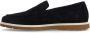Manfield suède loafers donkerblauw - Thumbnail 3