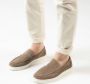 Manfield Heren Taupe suède loafers - Thumbnail 2