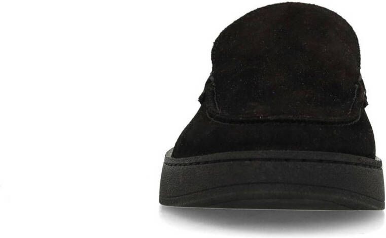 Manfield Heren Zwarte suède loafers - Foto 2
