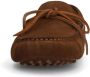 Manfield Heren Cognac suède loafers - Thumbnail 4