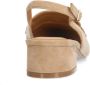 Manfield suède slingback loafers beige - Thumbnail 5