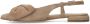 MANFIELD X INTERIEUR VAN MIES Dames Interieurvanmies Beige suède slingbacks met strik - Thumbnail 5