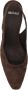 Manfield Dames Bruin bedrukte suède slingbacks - Thumbnail 5