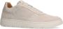 Manfield Heren Licht grijze suède sneakers - Thumbnail 5