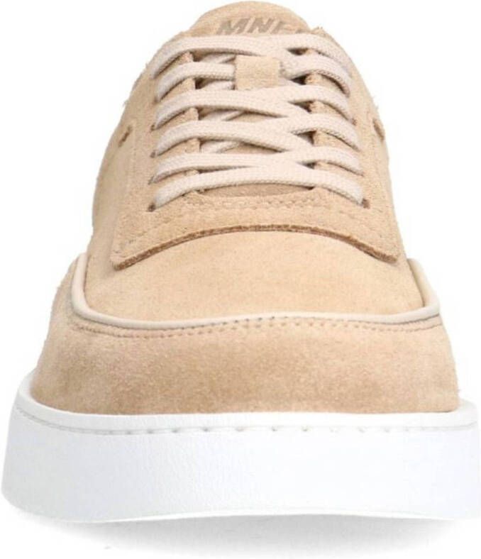 Manfield suède sneakers beige