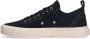 Manfield suède sneakers donkerblauw - Thumbnail 2