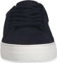 Manfield suède sneakers donkerblauw - Thumbnail 5