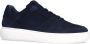 Manfield suède sneakers donkerblauw - Thumbnail 5