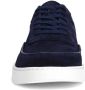 Manfield suède sneakers donkerblauw - Thumbnail 3