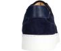 Manfield suède sneakers donkerblauw - Thumbnail 4