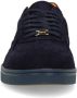 Manfield suède sneakers donkerblauw - Thumbnail 2