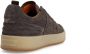 Manfield Heren Grijze suède sneakers - Thumbnail 2