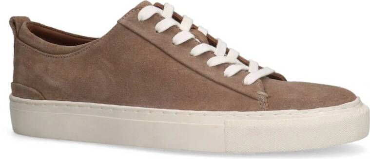 Manfield suède sneakers taupe