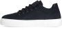 Manfield Heren Zwarte nubuck sneakers - Thumbnail 4