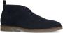 Manfield Heren Blauwe suède veterboots - Thumbnail 3
