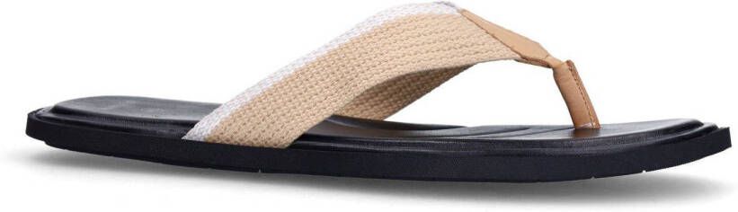Manfield teenslippers beige