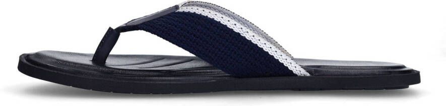 Manfield teenslippers blauw