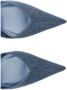 Mango denim slingback pumps blauw - Thumbnail 2