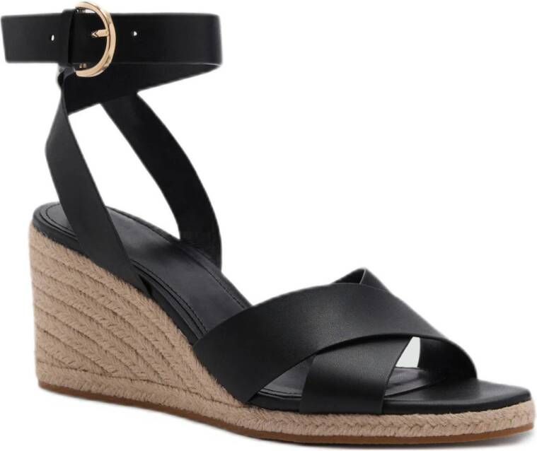 Mango espadrilles zwart