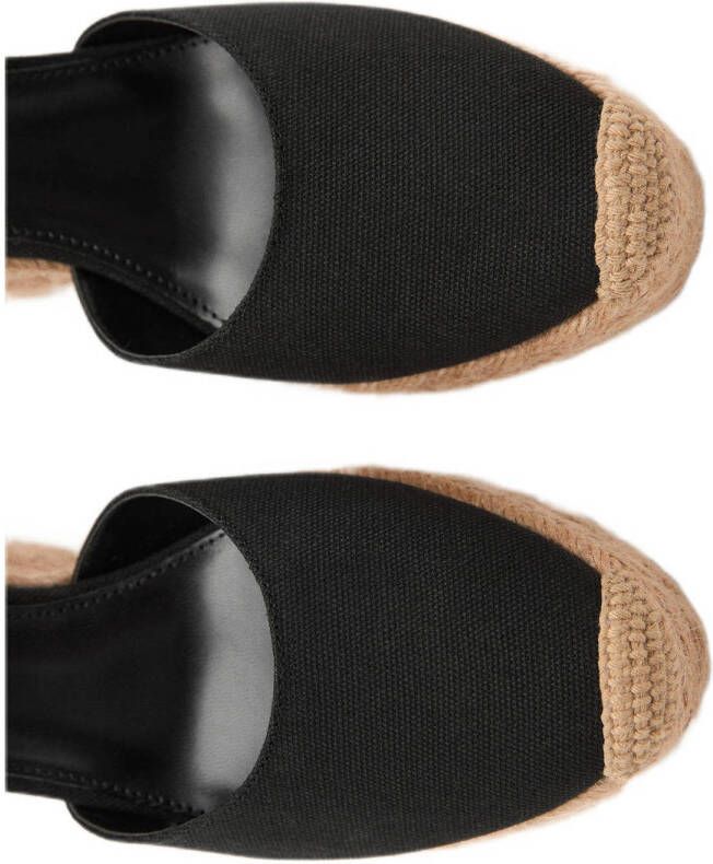 Mango espadrilles zwart